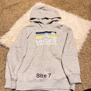 Under Armour Light Gray Hoodie for Men